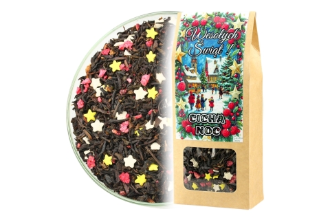 Herbata Czarna CICHA NOC (KT) (50g) Prezent Na Wigilię i Święta !